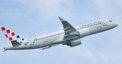 Croatia Airlines Takes Delivery of First Airbus A220