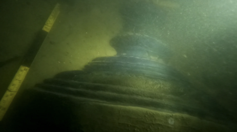 Bronze cannon from legendary warship found “by chance” 360 years after it sank in deadly explosion