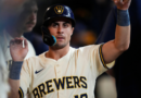 Brewers outfielder Sal Frelick headed for MRI after crashing into wall with MLB playoffs just days away