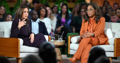 Harris, Oprah hold Michigan campaign event in talk show format