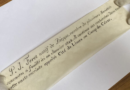 Message in a bottle, written 200 years ago by an archaeologist, found on a French clifftop