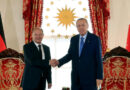 At odds over Middle East conflict, German and Turkish leaders cooperate on defence