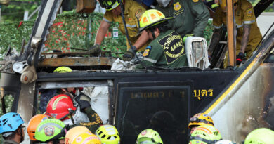 School bus fire in Thailand may have killed more than 20