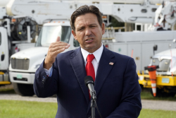 Harris Calls DeSantis 'Selfish,' Biden Praises Him as 'Gracious'