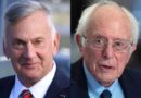 Sanders tussles with Senate challenger over Trump