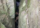 Woman spends 7 hours wedged between boulders after trying to retrieve phone she dropped