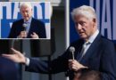 Bill Clinton visibly trembles while stumping for Harris in Georgia day after blaming veep for Laken Riley’s murder