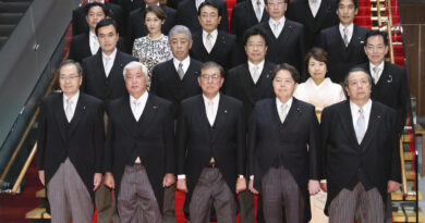 Japan government admits doctoring photo of new cabinet after online mockery