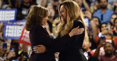 Beyoncé says ‘I’m here as a mother’ as she endorses Kamala Harris at massive rally in Texas