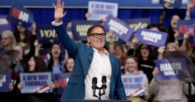 From the ‘Shark Tank’ to the campaign trail: Mark Cuban teams up with Kamala Harris