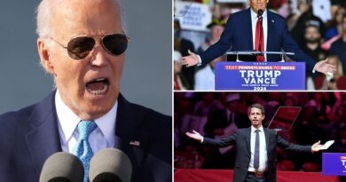 Biden says ‘only garbage I see floating’ is Trump supporters