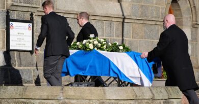 Alex Salmond remembered as ‘outstanding’ politician and ‘dear friend’ at funeral | UK News