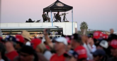 Man with loaded gun arrested at checkpoint near Donald Trump’s weekend rally in Southern California