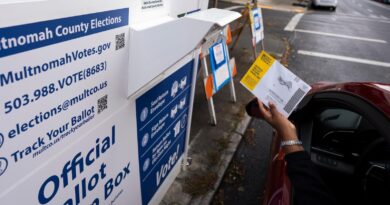 About 475 damaged ballots retrieved from burned drop box in Washington state, auditor says