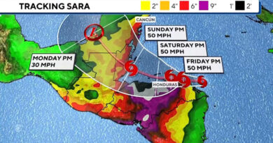 Tropical Storm Sara forms in Caribbean