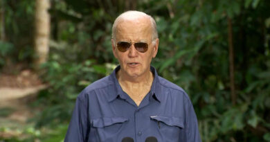 Biden becomes first sitting president to visit Amazon Rainforest