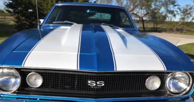 Son gifts father a restored Chevy Camaro decades after he let one go to raise a family