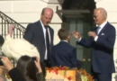 Biden participates in his final White House turkey pardon