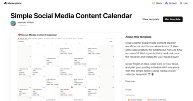 8 Easy Content Calendar Templates You Can Use for Free