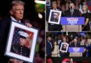 Trump brings family members of cartel crime victim and Marine veteran Nicholas Quets on stage at Nevada rally