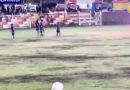 Moment lighting strike kills Peruvian soccer player, injures 4 others, caught on video