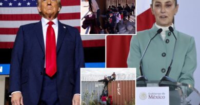 Trump says Mexico’s president has ‘agreed to stop’ migrants crossing into US through her country