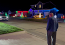 Iowa man decorates neighbors’ homes to celebrate wife’s love of Christmas