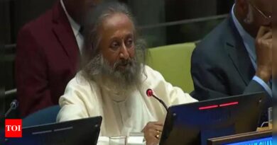 Meditation not luxury, it’s a necessity: Sri Sri at UN HQ | India News