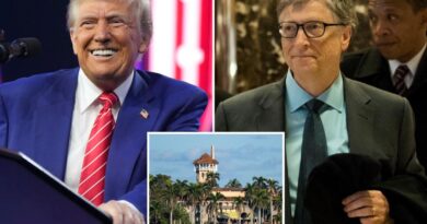 Donald Trump posts cryptic message claiming Bill Gates asked to come to Mar-a-Lago