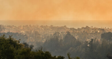 L.A. Area Braces for Strong Winds That Will Fan Palisades Fire