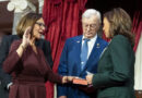 Denying a Handshake to Harris, Senator’s Husband Draws Criticism