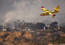 Firefighting Aircraft Collides with Drone Over Palisades Fire