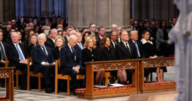 Kamala Harris Shares a Trump-less Photo of Presidents at Jimmy Carter’s Funeral