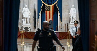 Trump’s Inauguration Is Taking Place at Scene of Jan. 6 Mayhem