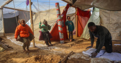 Red Cross pleads for unhindered aid access as weather exacerbates 'unbearable conditions' in Gaza