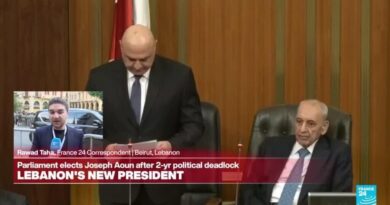 Lebanese parliament elects Joseph Aoun as president, ending political deadlock