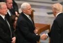 Pence divulges words exchanged with President-elect Trump at Carter funeral