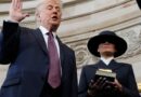 Trump did not put his hand on the Bible at inauguration. Here’s what to know about the tradition.