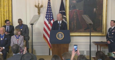 Biden awards Presidential Medal of Freedom to Hillary Clinton, Jane Goodall, Magic Johnson, others