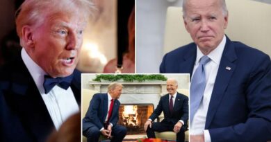 Trump fires back at Biden’s claim that he would’ve won 2024 election