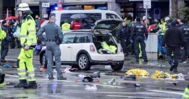 Car drives into crowd in Munich, Germany, wounding almost 30 people in suspected attack, officials say