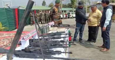 More Weapons Surrendered In Manipur After Governor’s Call To Disarm