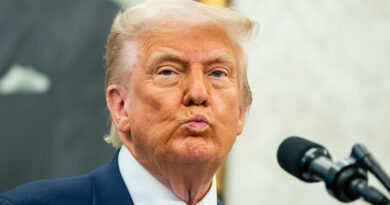 Trump Denies Posting a Purported A.I. Image of Himself as Pope