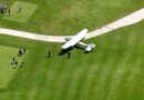 Small plane makes emergency landing on golf course at Riviera Country Club in Pacific Palisades after engine issues, FAA says