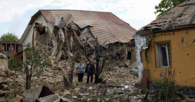Russia launches 'record' overnight drone attack in Kyiv region, Ukraine says