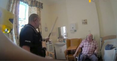 Moment police ‘sprayed 92-year-old with pepper spray in care home’ before tasing him | UK | News