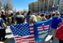 Hundreds rally at Alberta legislature to support separation from Canada