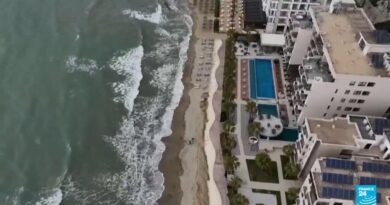 Albania: erosion is taking whole chunks out of the coastline