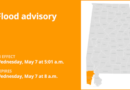 Flood advisory issued for Mobile County Wednesday morning caused by intense rain