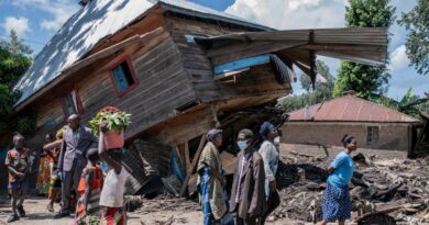 At least 62 killed and dozens missing after flooding in eastern Congo